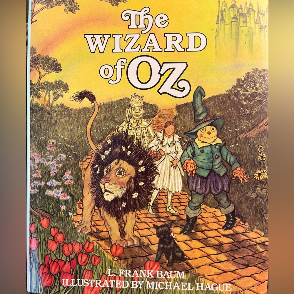 Wizard of Oz, Hardback, by L. Frank Baum, Illustrated by Michael Hague, 1982.